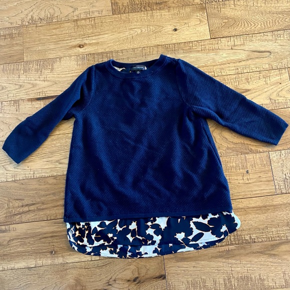 The limited navy/floral sweater - Picture 6 of 7